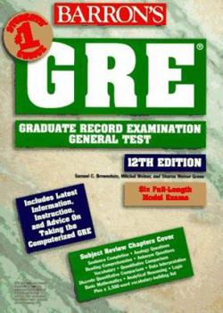 Paperback GRE: How to Prepare for the Graduate Record Examination General Test Book