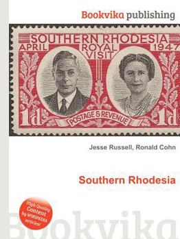 Paperback Southern Rhodesia Book