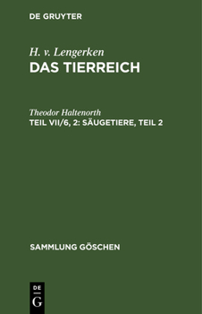 Hardcover Säugetiere, Teil 2 [German] Book