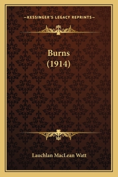 Paperback Burns (1914) Book