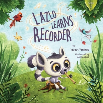 Paperback Lazlo Learns Recorder Book