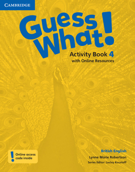 Paperback Guess What! Level 4 Activity Book with Online Resources British English Book