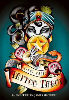 Paperback Eight Coins' Tattoo Tarot Book