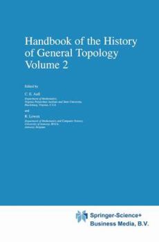 Hardcover Handbook of the History of General Topology Book