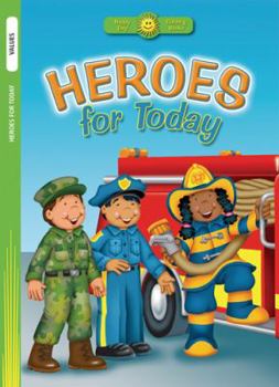 Paperback Heroes for Today (Happy Day Coloring Books: Values) Book