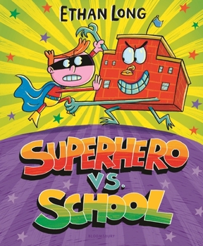 Hardcover Superhero vs. School Book