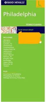 Paperback Rand McNally Philadelphia Pennsylvania Book