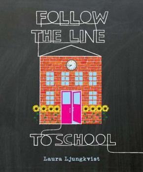 Hardcover Follow the Line to School Book