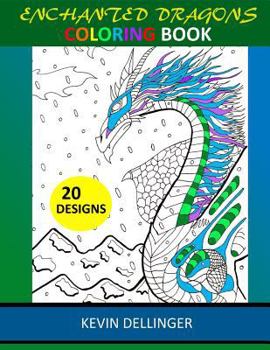 Paperback Enchanted Dragons Coloring Book