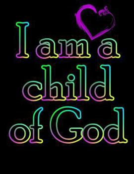 I Am a Child of God : Internet Password Keeper, Large Print Book, 8 1/2 X 11
