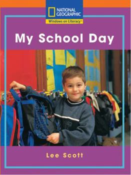 Paperback Windows on Literacy Step Up (Social Studies: Out and About): My School Day Book