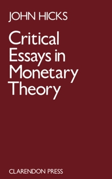 Paperback Critical Essays in Monetary Theory Book