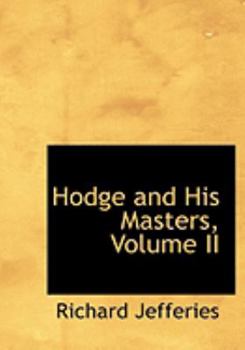 Hardcover Hodge and His Masters, Volume II [Large Print] Book