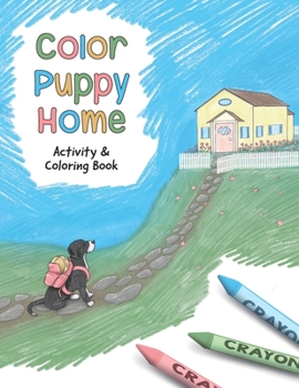 Paperback Color Puppy Home: Activity & Coloring Book