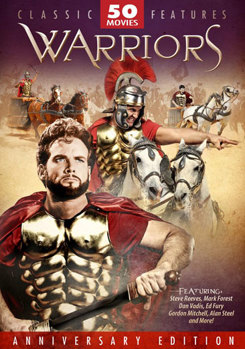 DVD Warriors 50 Movie Pack Book