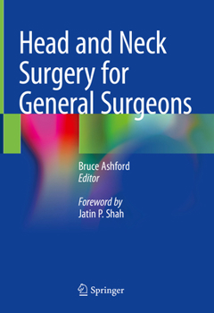 Hardcover Head and Neck Surgery for General Surgeons Book