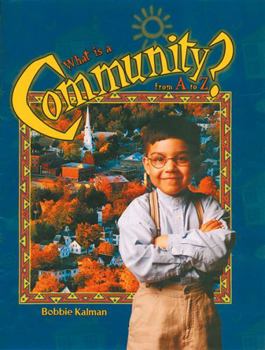 Hardcover What Is a Community? from A to Z Book