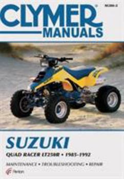 Paperback Clymer Suzuki Quad Racer LT250R 1985-1992 Book