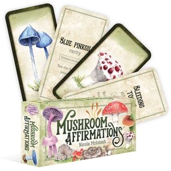 Cards Mushroom Affirmations Book