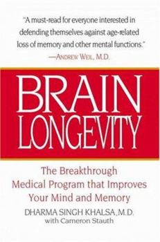 Hardcover Brain Longevity: The Breakthrough Medical Program That Improves Your Mind and Memory Book