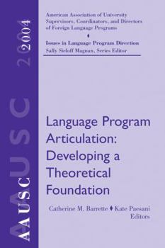 Paperback Aausc 2004: Language Program Articulation Book