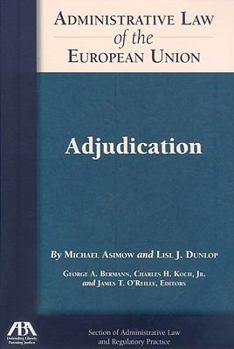 Paperback Administrative Law of the Eu: Adjudication Book
