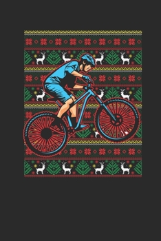 Ugly Christmas - Bicycle: Dotted Bullet Grid Notebook / Journal (6 X 9 -120 Pages) - Ugly Christmas Gift Idea
