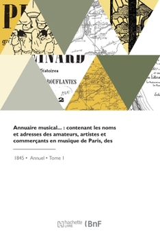 Paperback Annuaire Musical [French] Book