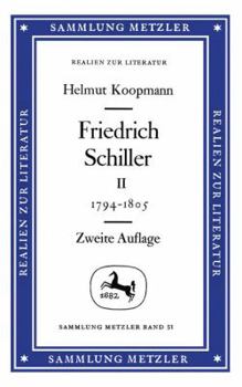 Paperback Friedrich Schiller II: 1794-1805 [German] Book