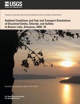 Paperback Ambient Conditions and Fate and Transport Simulations of Dissolved Solids, Chloride, and Sulfate in Beaver Lake, Arkansas, 2006?10 Book