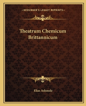 Paperback Theatrum Chemicum Brittannicum Book