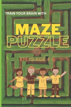 Paperback Maze Puzzle Book