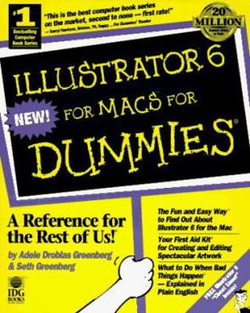 Paperback Illustrator 6 for Macs for Dummies Book