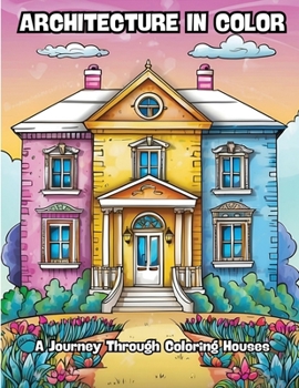 Paperback Architecture in Color: A Journey Through Coloring Houses Book