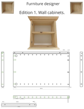 Paperback Edition 1. Wall cabinets. Book