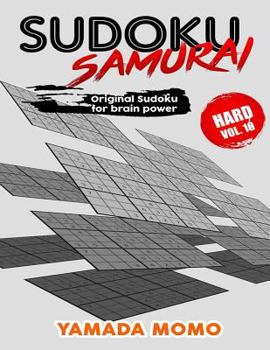 Paperback Sudoku Samurai Hard: Original Sudoku For Brain Power Vol. 10: Include 500 Puzzles Sudoku Samurai Hard Level Book