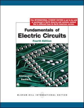 Paperback Fundamentals of Electric Circuits Book
