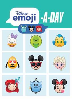 Spiral-bound Disney Emoji-A-Day Flip Book