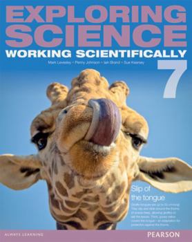 Paperback Exploring Science: Working Scientifically Student Book Year 7 Book