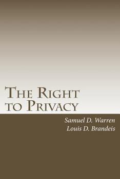 The Right to Privacy