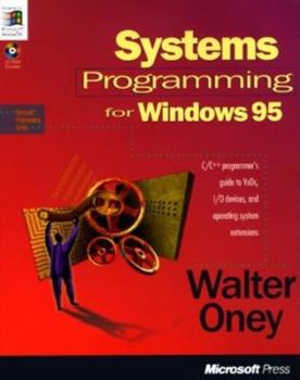 Paperback Systems Programming for Windows 95 with Disk Book
