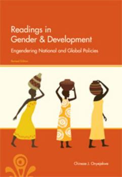 Paperback Readings in Gender and Development: Engendering National and Global Policies Book