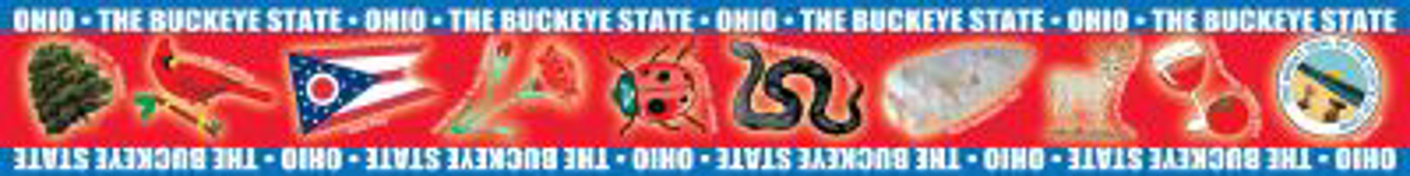 Hardcover Ohio Borders for Bulletin Boards Book