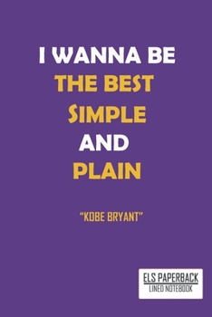 Kobe Briant Notebook; Tribute to Lakers Player: 6'9' notebook, 100 pages, paperback