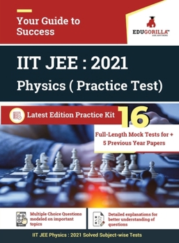 Paperback IIT JEE Physics - Practice Kit of 16 Full-length Mock Test Book