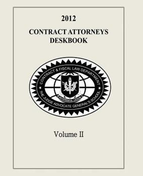 Paperback Contract Attorneys Deskbook, 2012, Volume II Book