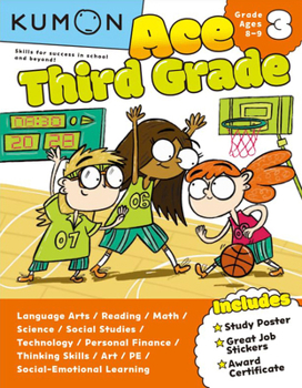 Paperback Kumon Ace Third Grade Book