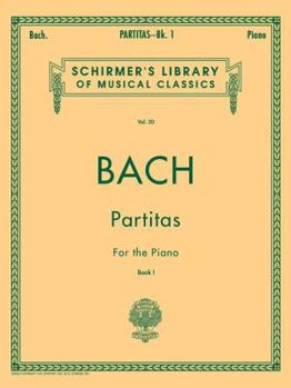 Paperback Partitas - Book 1: Schirmer Library of Classics Volume 20 Piano Solo Book