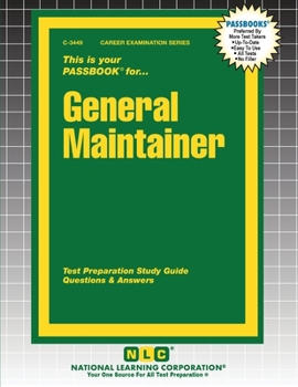 General Maintainer (Career Examination)