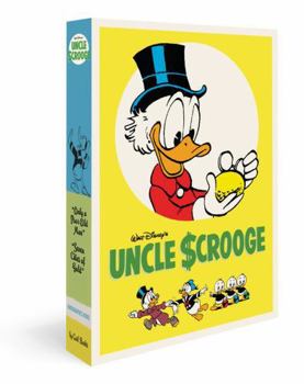 Paperback Walt Disney's Uncle Scrooge Gift Box Set: Only a Poor Old Man & the Seven Cities of Gold: Vols. 12 & 14 Book